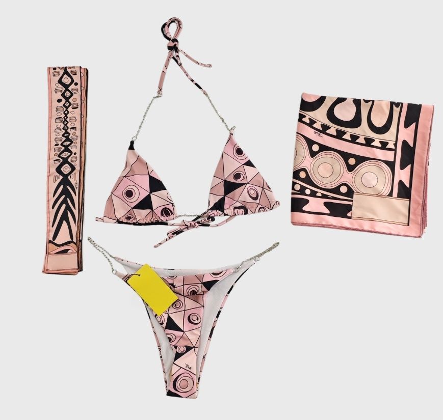 Women Swimsuit Swimwear Bikini Sexy Beach Swim Suit Push Up Plus Size High Waist White Black Solid - 6 of 8