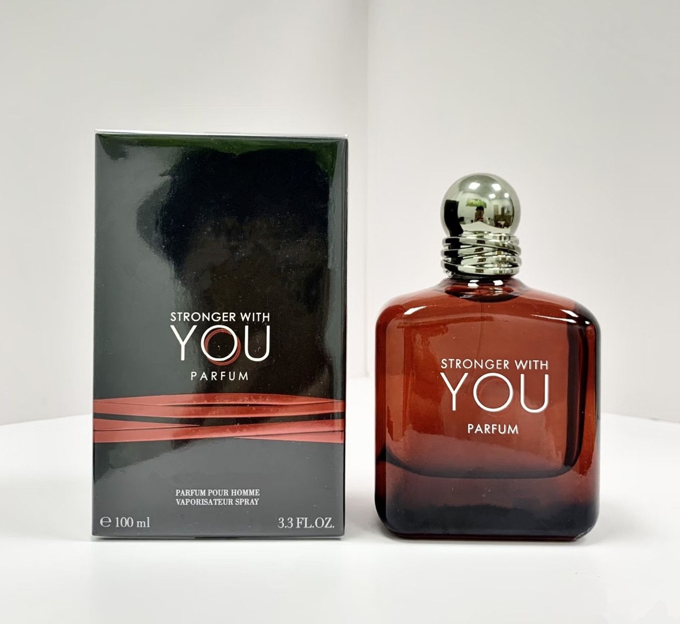 90ml Spices Power Of You Perfume 100ml Stronger With You Spices Freeze Absolutely Intense Eau De Parfum Man Cologne Spray Fast Ship High Quality - 5 of 6