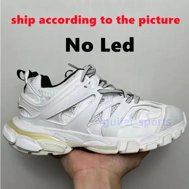 Desinger Casual Shoes Runner 7 7.0 Track Led Sneaker Tracks 3 3.0 Platform Sneakers Luxury Paris Gomma Leather Trainer Extraordinary Mens Women Trainers Size 35-46 - 3 of 7