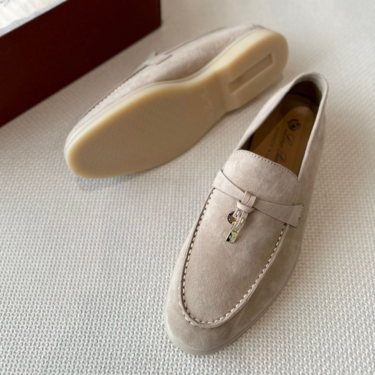 Casual Shoes Men's Walking Driving Unisex All Genuine Leather Loafer Sheepskin Suede Flat Women's Large - 8 of 8