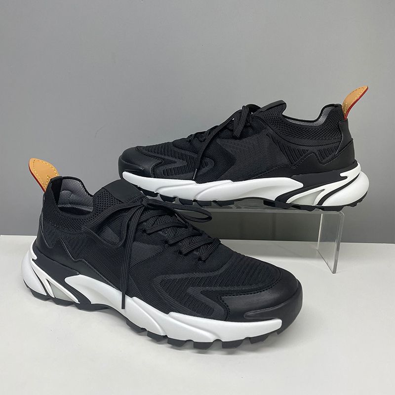 Designer Men Knit Runners Tatic Platform Sneakers Mesh Leather Breathable Trainers Outdoor Hiking Casual Men Walking Running Sports Shoes High Quality 892 - 4 of 9