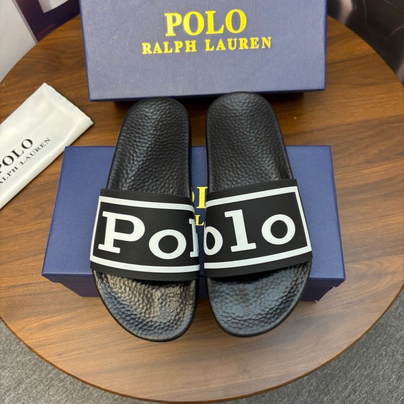 2026 Designer Ralph Lauren Polo Mens Women Slipper Polos Sliders Slides Sandals Slippers For Men Mule Hot Pool Beach Polo Flip Flops Size 38-46 - 7 of 8