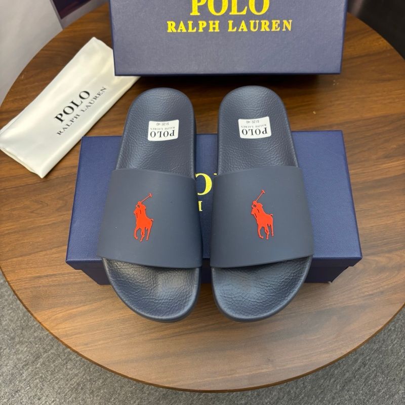 2026 Designer Ralph Lauren Polo Mens Women Slipper Polos Sliders Slides Sandals Slippers For Men Mule Hot Pool Beach Polo Flip Flops Size 38-46 - 3 of 8