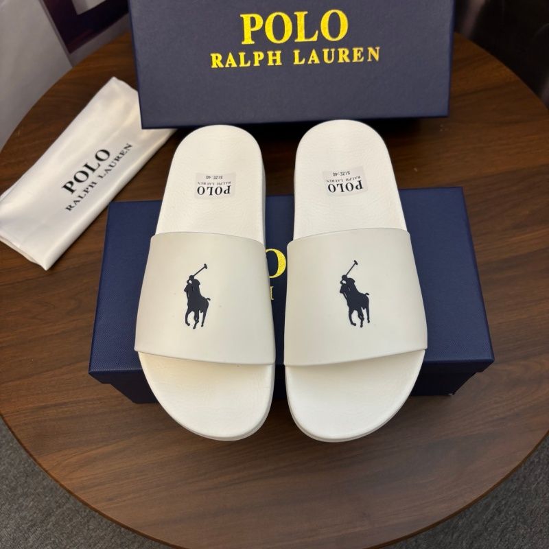 2026 Designer Ralph Lauren Polo Mens Women Slipper Polos Sliders Slides Sandals Slippers For Men Mule Hot Pool Beach Polo Flip Flops Size 38-46 - 6 of 8