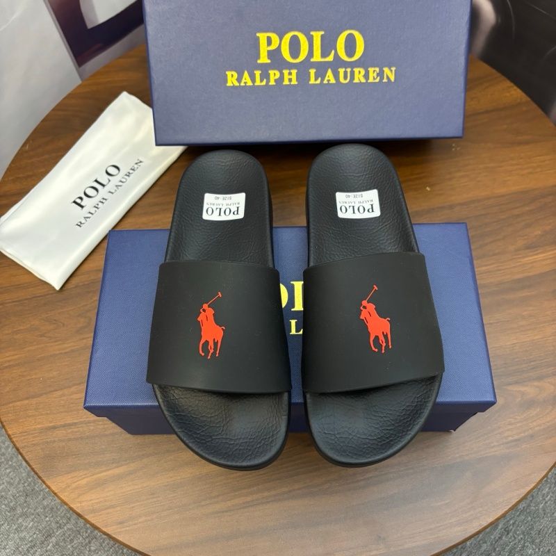 2026 Designer Ralph Lauren Polo Mens Women Slipper Polos Sliders Slides Sandals Slippers For Men Mule Hot Pool Beach Polo Flip Flops Size 38-46 - 2 of 8