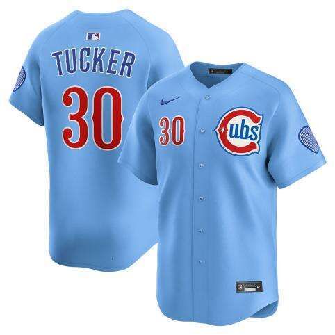 Chicago Cubs Jersey 2026 All-Star Edition Stars & Stripes Men's Pete Crow-Armstrong White Stadium Jersey - 5 of 8