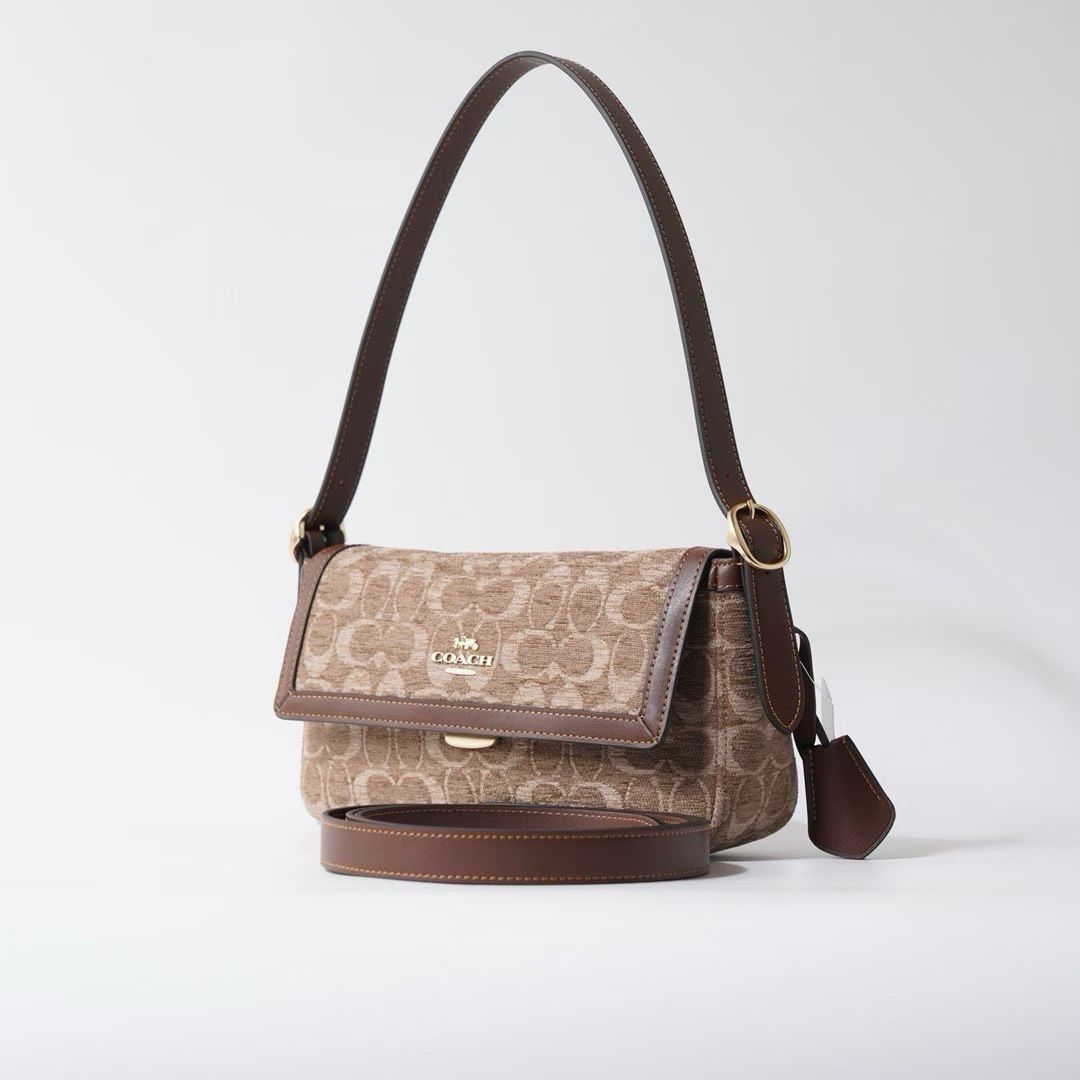 Multi Functional Style Horseback Underarm Diagonal New Hot Selg Fashion Women's Silk Scarf Hand Bag - 3 of 5