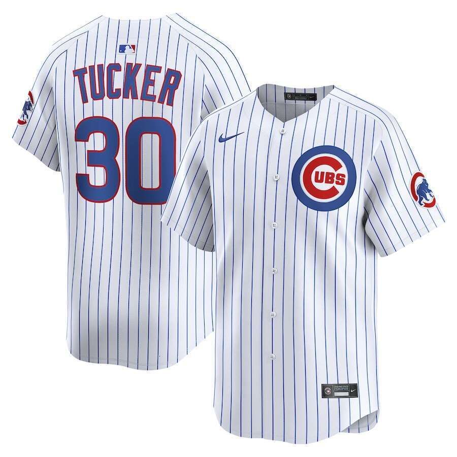 Chicago Cubs Jersey 2026 All-Star Edition Stars & Stripes Men's Pete Crow-Armstrong White Stadium Jersey - 3 of 8
