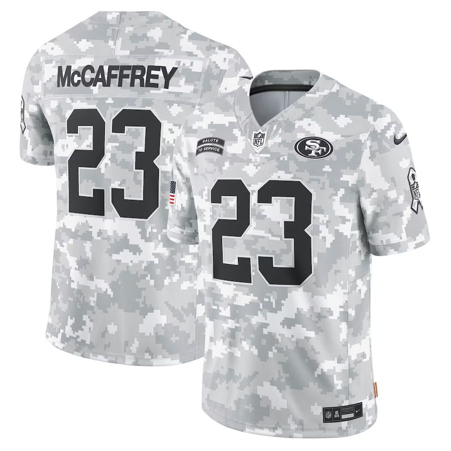 NFL Men San Francisco 49ers Fred Warner Authentic Scarlet Alternate Performance Player Game Jersey - 8 of 8