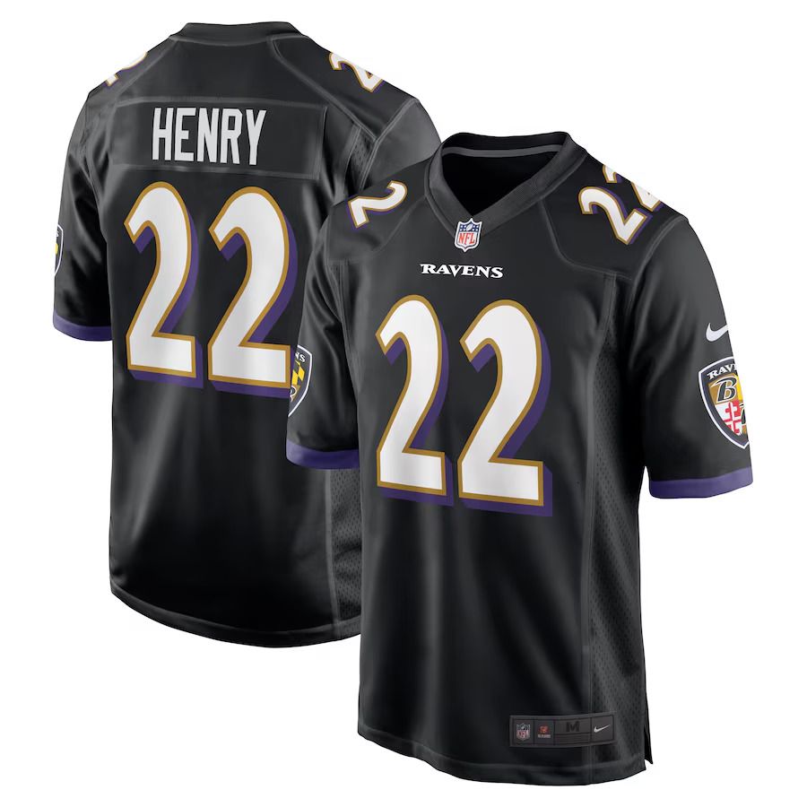 Men's Baltimore Ravens Lamar Jackson Purple Team Game Jersey - 5 of 7