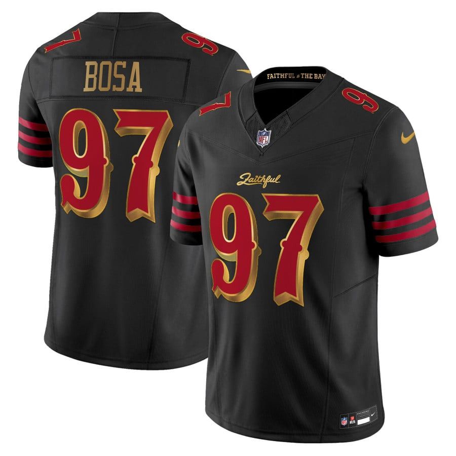 NFL Men San Francisco 49ers Fred Warner Authentic Scarlet Alternate Performance Player Game Jersey - 3 of 8