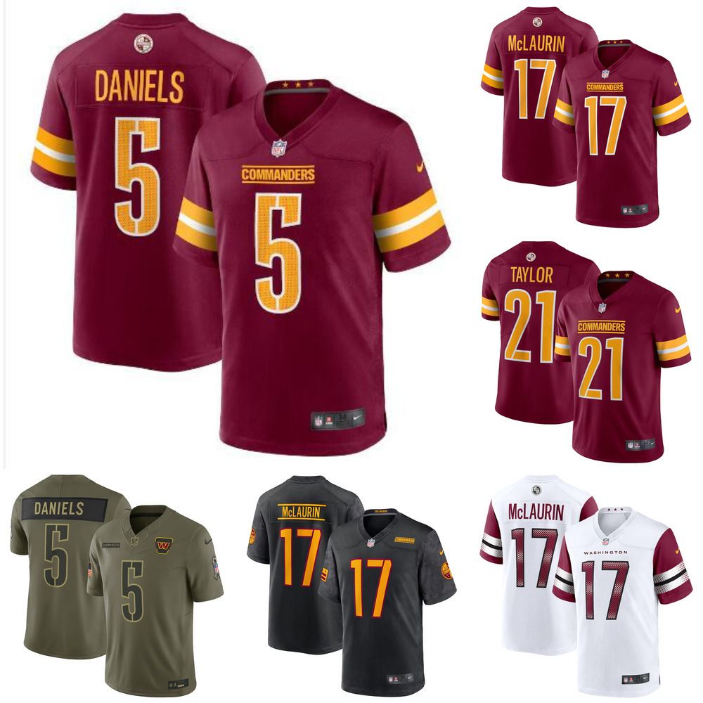 Men's Washington Commanders Jayden Daniels Burgundy Legend Player Performance Top - 1 of 6