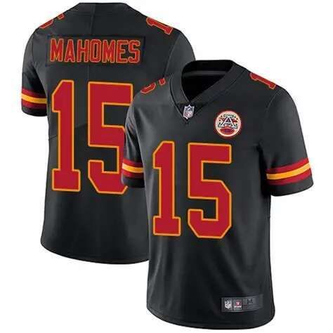 Men's Kansas City Chiefs Patrick Mahomes Red Game Jersey #15 Custom Available S-6XL - 6 of 7
