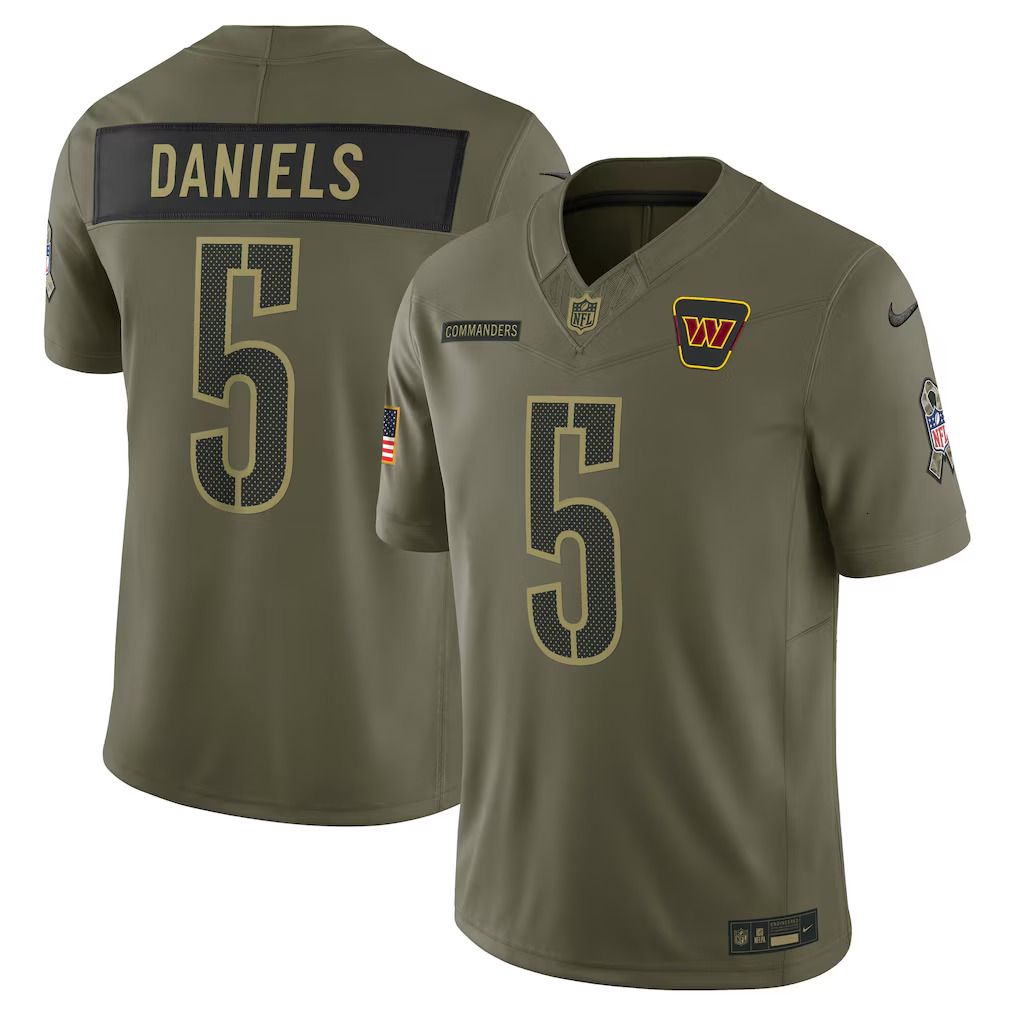 Men's Washington Commanders Jayden Daniels Burgundy Legend Player Performance Top - 6 of 6