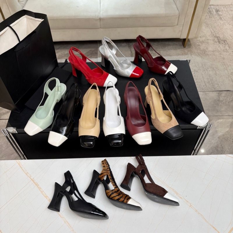 26P Mesh Flats Designer Heels Women Ballerine Shoes Classic Slingback Pumps Summer Bow Sandals Slides Cap Toe Ballet Flat Fashion Bridal Wedding Shoes 1057 - 7 of 8