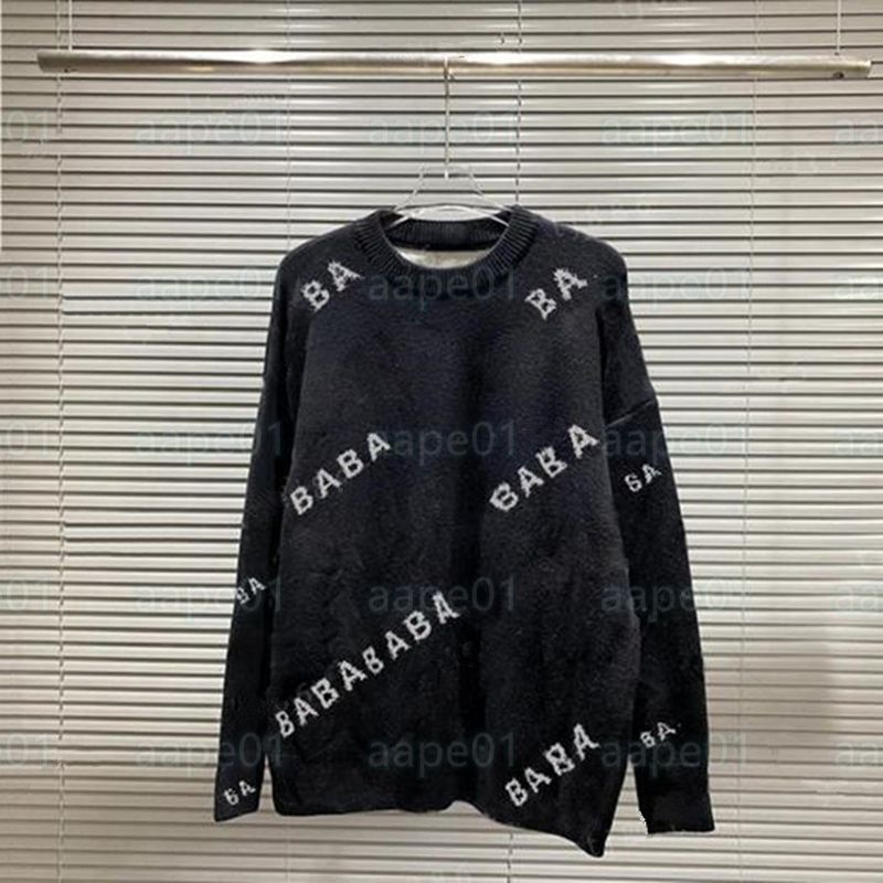Famous Men Women Sweaters Fashion Mens Letter Pattern Casual Round Long Sleeve Sweaters Womens Hoodies 21 Colors Asian Size S-2XL - 3 of 9