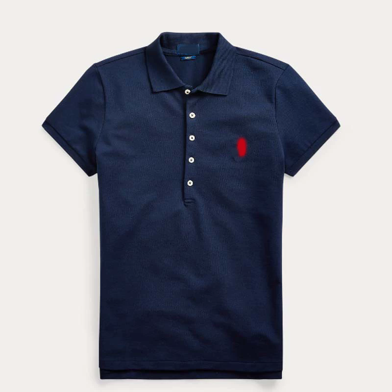Designer Women's Short Sleeve Polos Shirt Fashion Summer Casual T-Shirt Spring Summer T Shirts Streetwear Polo - 4 of 8