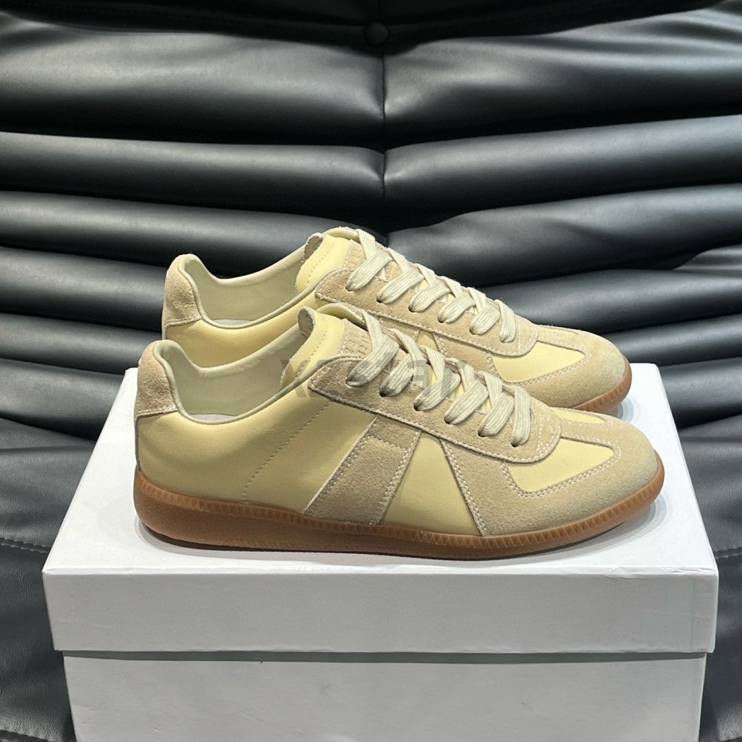 designer shoes gats men running shoes suede mm6 woman mens sneakers flat foam casual shoes trainer outdoor shoes men shoes - 4 of 8