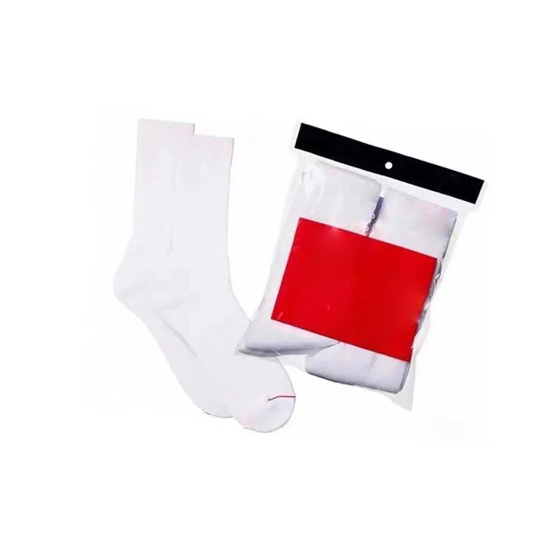 Men's Socks Sport Running Cotton Designer Running Soccer Basketball Sports Women Skateboard Stockings Grip Solid Classic Socks - 8 of 9