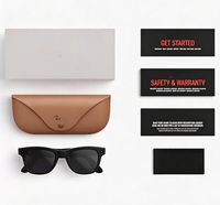 RB Brown Charging Case + Sunglasses