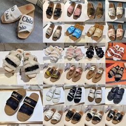 Free Shipping Designer sandals slides woody clogs heels slippers claquette sliders sandles clog shoes for mens d h gate womens sandal mules sandale Flip Flops - jerseydock
