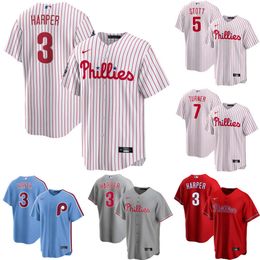 Men's Philadelphia Phillies Bryce Harper White Home Replica Player Name Jersey - jerseydock