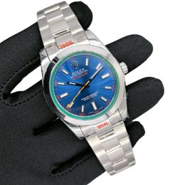 U1 Rolex Milgauss 116400 40MM Automatic Stainless Steel Watch Bezel Men's Watch Sapphire Glass Case New - jerseydock