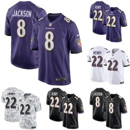 Men's Baltimore Ravens Lamar Jackson Purple Team Game Jersey - jerseydock
