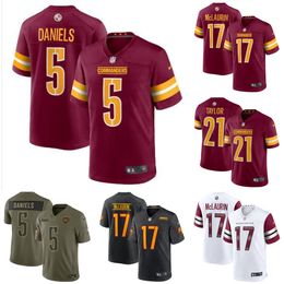 Men's Washington Commanders Jayden Daniels Burgundy Legend Player Performance Top - jerseydock