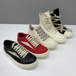 Large Size EU48 Free Shipping Designer Casual Shoes Designer Boots Men Women High Top Sneaker Canvas Casual Shoes Leather Suede Thick Rope Walking Shoes 1124 - jerseydock