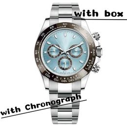 Luxury Men Watch 2813 Automatic/quartz Movement Watches Full Stainless Steel Sports Chronograph Mens Watches luminous montre de luxe Wristwatches gifts - jerseydock