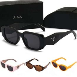 luxury Designer Sunglasses Womens Mens Wearing Outdoor Shades Fashion Senior Eyewear For Women Eyeglasses Frame Vintage Sun Glasses Triangular Signature With box - jerseydock