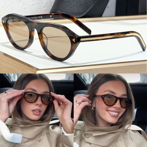 Sunglases Designer Women Beach Trendy Classic Square Metal Legs Letter Design Cat Eye Top Quality Eyeglasses Oval Luxury Monogram Sunglasses PR B15S 12A - Fashion Accessories - jerseydock