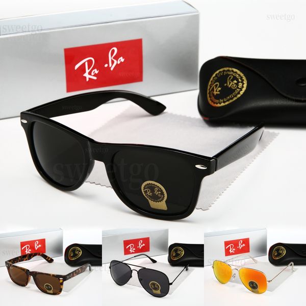 With Box Luxury Sunglasses UV400 Protection Polarized Option Glasses Polished Silver Frame Designer Sunglasses Outdoor Flying Beach Sunglasses For Women Men - Fashion Accessories - jerseydock