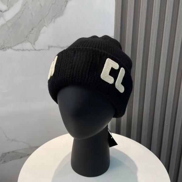 Womens Designer Beanies Winter Autumn Mens Wool Bonnet Luxury Warm Fitted Hats Double Letters Soft Cashmere Street Fashion Beanie Hats nice - Fashion Accessories - jerseydock