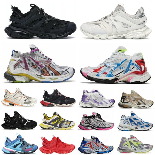 Desinger Casual Shoes Runner 7 7.0 Track Led Sneaker Tracks 3 3.0 Platform Sneakers Luxury Paris Gomma Leather Trainer Extraordinary Runners Mens Trainers 35-46 - Shoes & Accessories - jerseydock