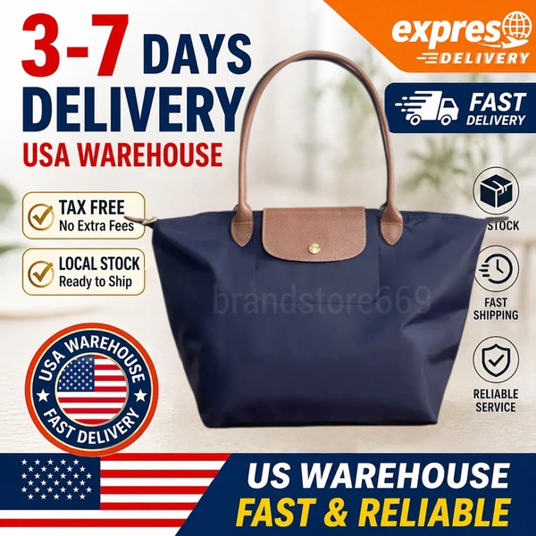 Designer bag Nylon Tote Shoulder Bags Champes Bag tote Bags Women Medium Large Capacity Shopping bags - Bags, Luggage & Accessories - jerseydock