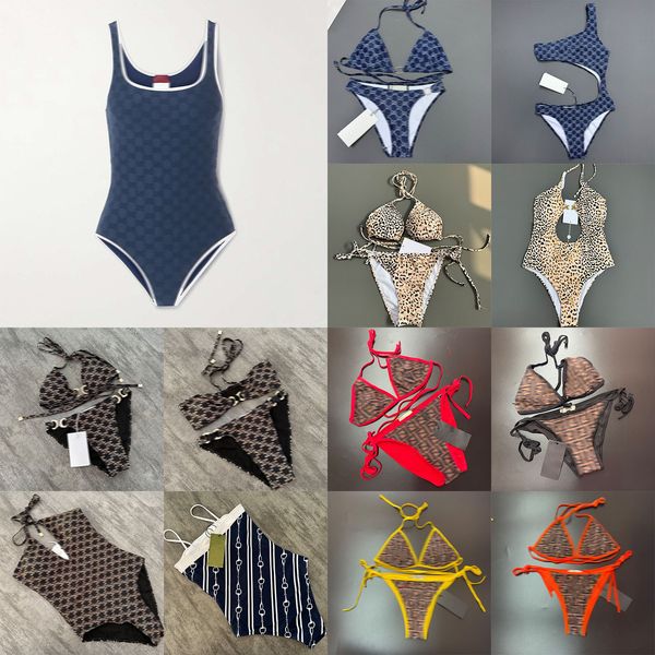 Designer Women's Bikini Swimwear Full Rhinestone Letter Swimsuit Summer Beach Vacation Luxury One Piece Swim suit Womens Sexy Slim Bikini Set - Apparel - jerseydock