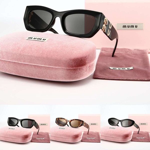 With Box Designer Cat Eye Sunglasses Oval Silhouette Retro Slim Narrow Rectangle Acetate Frame Mirror Reflective Lens UV400 Protection Fashion Glasses For Women - Fashion Collection - jerseydock