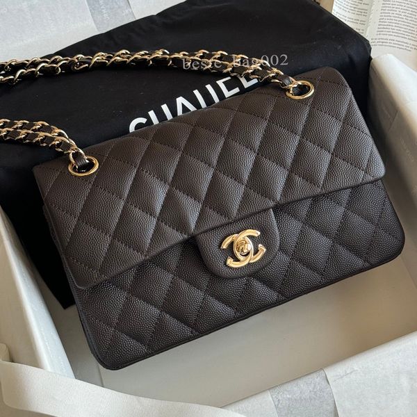 10A Caviar cf Classic Designer bags Shoulder Bag Sheepskin Women's Crossbody Bags Diamond Pattern Metal Chain Doube C Letters Flap Closure Handbag 25 bag tote bag 01 - Bags, Shoes & Accs - jerseydock