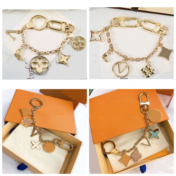 Fashion Brand Letter Designer Keychains Metal Keychain Womens Bag Charm Pendant Auto Parts - Fashion Accessories - jerseydock