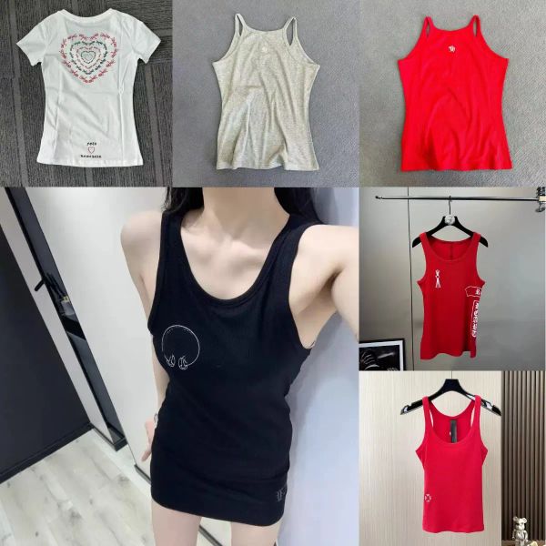 Designer Tanks Women Tank Tops Luxury Vest Sleeveless Cotton Fashion Knitted Camisole Tees Women's Sleeveless Vests - Apparel - jerseydock