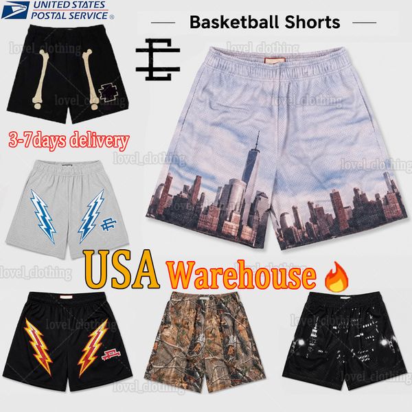 erics emanels shorts Mens Swim Ees Shorts Designer Fashion Basketball Gym Jogger Beach Pants High Quality Summer Board Trunks Mesh Lining Casual Sport Running Short - Apparel - jerseydock