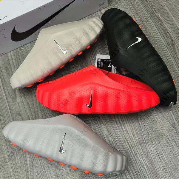 Designer Mind 001 002 Running for Men Women Pre-match Tech Comfortable Slippers Bone Solar Red Black Chrome Light Smoke Grey Fashion Shoes top quality - Shoes & Accessories - jerseydock