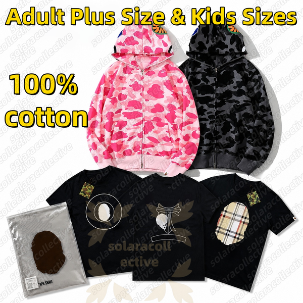 10S 100% cotton Shark hoodie Correct version 1:1 t shirt mens designer clothes shirts for men designer shirts hoodies designer men clothes graphic tee tees jacket - Apparel - jerseydock