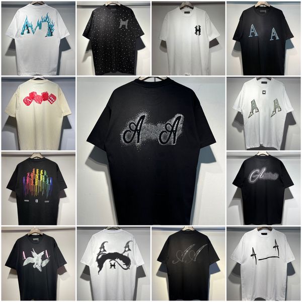 Unisex Minimalist T-Shirt Fashion Letter Print Short Sleeve Tee Casual Loose Fit Cotton Graphic Top Simple Streetwear Daily Casual Clothes for Men Women - Apparel - jerseydock