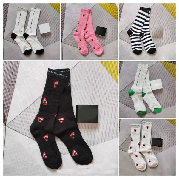 Men's Socks Designer For Autumn And Winter Warmth Mens Womens Long White Personalized Embroidery Designers Sports - Apparel - jerseydock
