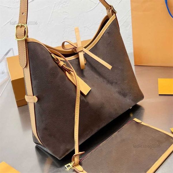 High quality Carryall Shoulder Bags Fashion MM PM Tote Bag Designer Womens Handbags Canvas Leather Vintage Carry All 2 In 1 Hobo With Wallet detachable shoulder strap - Bags, Shoes & Accs - jerseydock