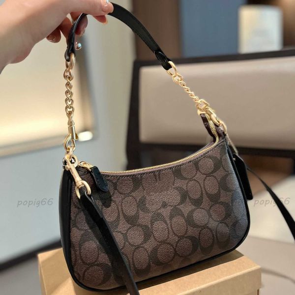 Shoulder Bags Fashion Designer Underarm Small Handbags Women Shoulder Bag Half-moon ladies Baguette Purse Chain Strap Croissant bags Large Capacity Chain Bag - Bags, Luggage & Accessories - jerseydock