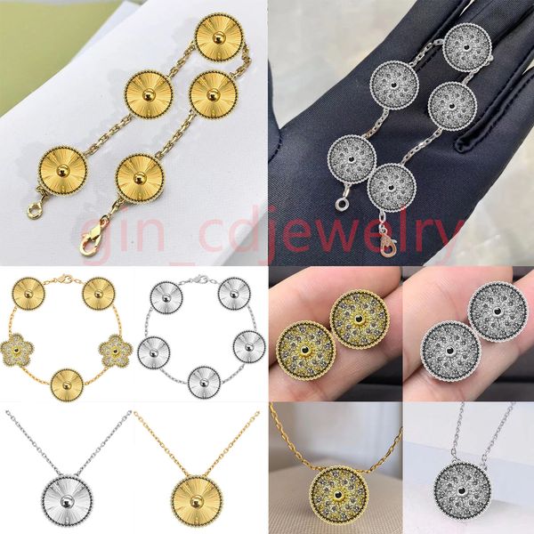 Classic Lucky Clover Necklace Bracelet Earrings Womens and Girls Valentine's Day Mother's Day Engagement Jewelry - Jewelry - jerseydock